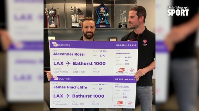 Rossi and Hinchcliffe granted wild card entry to Bathurst 1000