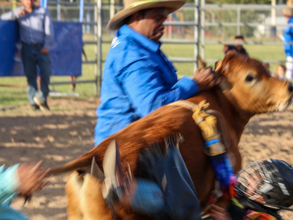 Cherbourg Rodeo, October 15, 2021. Picture: Holly Cormack