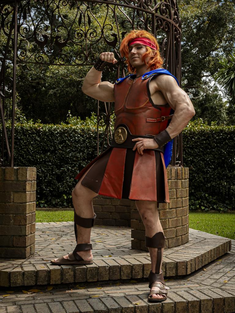 SA cosplayer Tony Karoussis, aka Cosplay Coach. Picture: Hey Cammie Photography