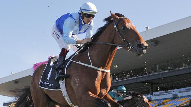 Hugh Bowman has lost the ride on Farnan for the Coolmore Stud Stakes. Picture: Getty Images