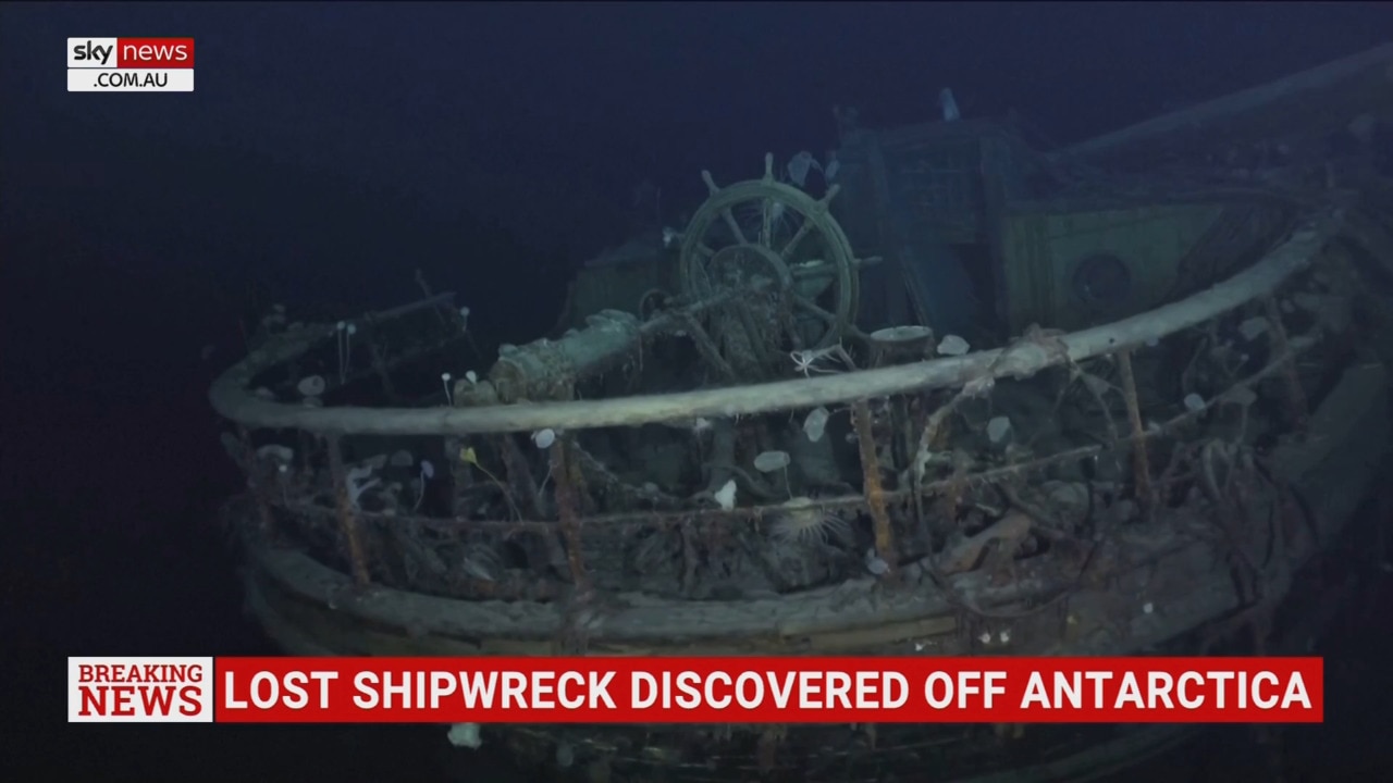 Shackleton’s lost ship ‘Endurance’ discovered off Antarctica