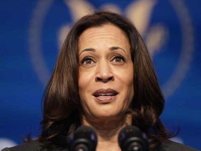 Vice President-elect Kamala Harris. While her election to the Vice-Presidency is a first in itself, the office could set her up for a run at the presidency in 2024. Picture: Joshua Roberts/Getty Images/AFP