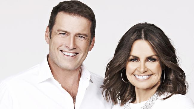 Karl Stefanovic and Lisa Wilkinson.