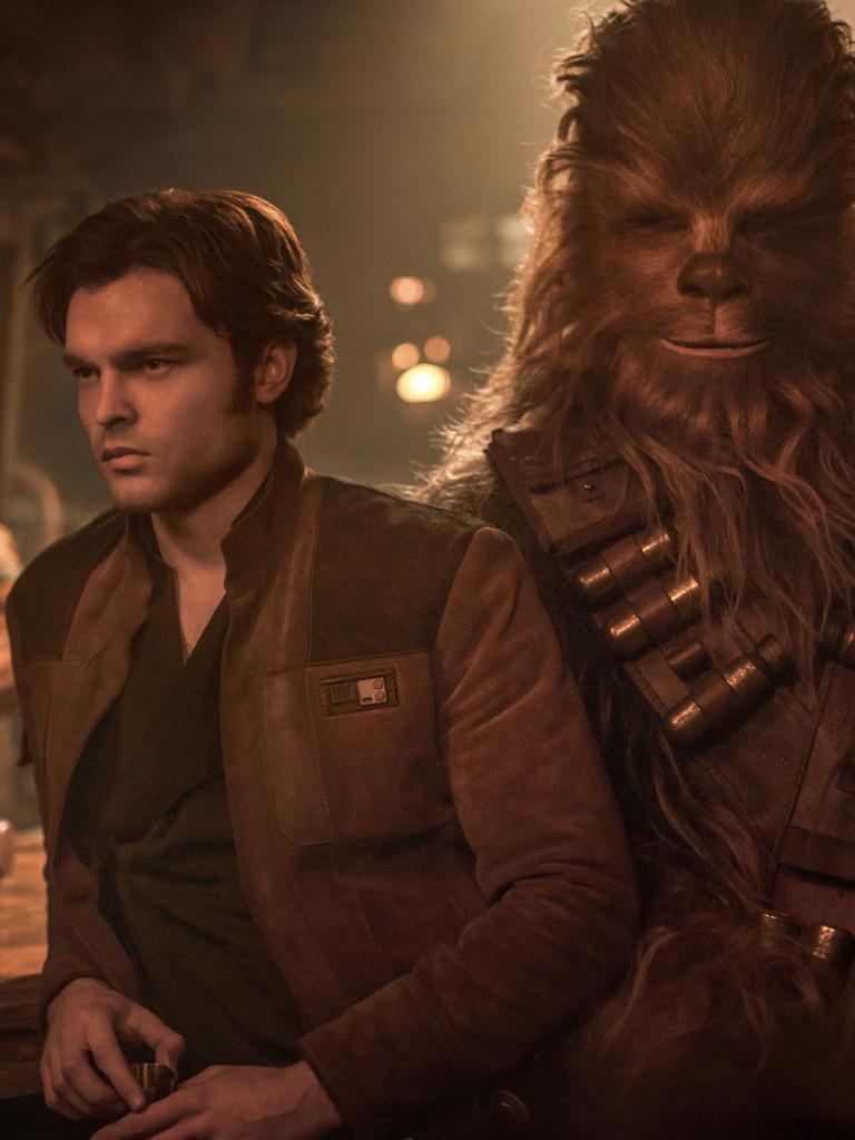 Alden Ehrenreich played Han Solo in Solo: A Star Wars Story.