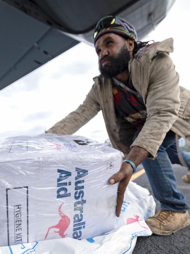 Australian aid is hitting the ground in PNG. Photo: ADF.