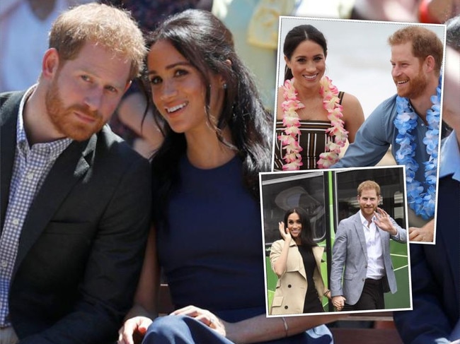 meghan and harry on tour in australia