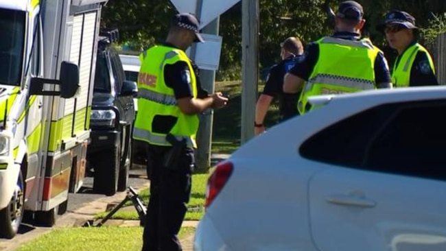 It's understood he was not wearing a helmet. Picture: 7News