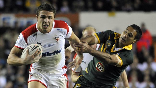 Even as a boy, Burgess played like a man. Picture by Ben Duffy.