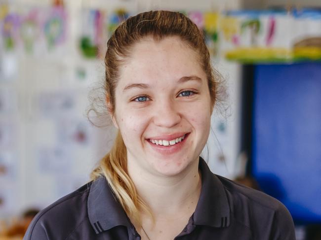 Childcare worker Maddie Henry - for Careers
