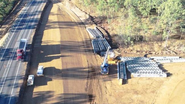 Contractor Declim Southern, brought in to take care of $47m in safety upgrades on the Bruce Hwy between Gin Gin and Benaraby, has won a six-figure claim over unpaid work on the site.