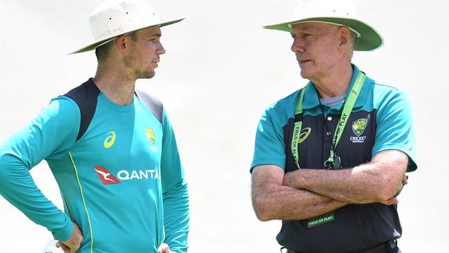 Peter Handscomb talks to Greg Chappell.