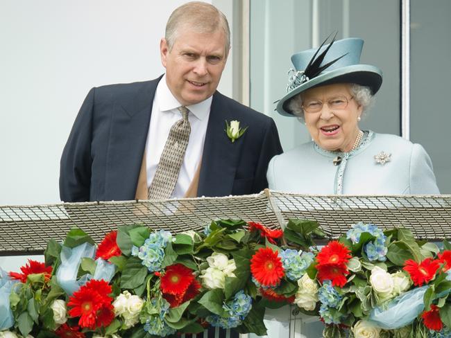 The Queen has come under attack for supporting Prince Andrew. Picture: AFP