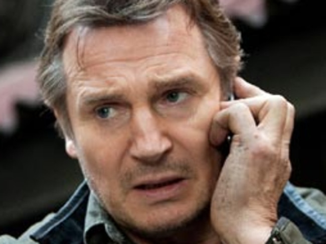 Taken to the cleaners ... Liam Neeson in a scene from the film Taken 3.