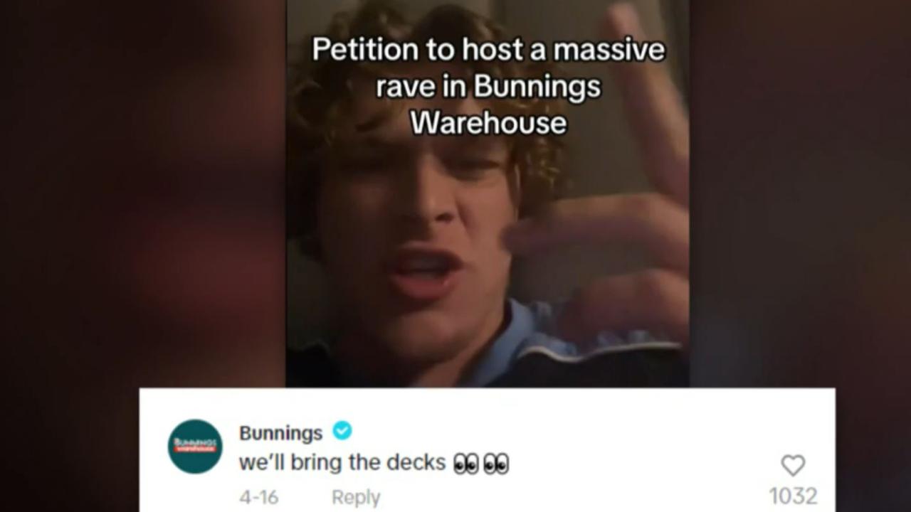 Wild plan for ‘Bunnings rave’ gets traction | news.com.au — Australia’s ...