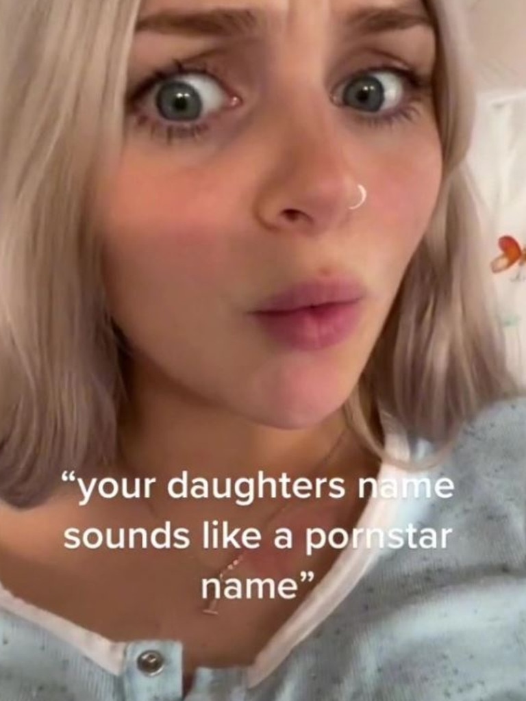 Baby Girl Pornstar - UK woman shamed over 'porn star' baby name in TikTok video | news.com.au â€”  Australia's leading news site