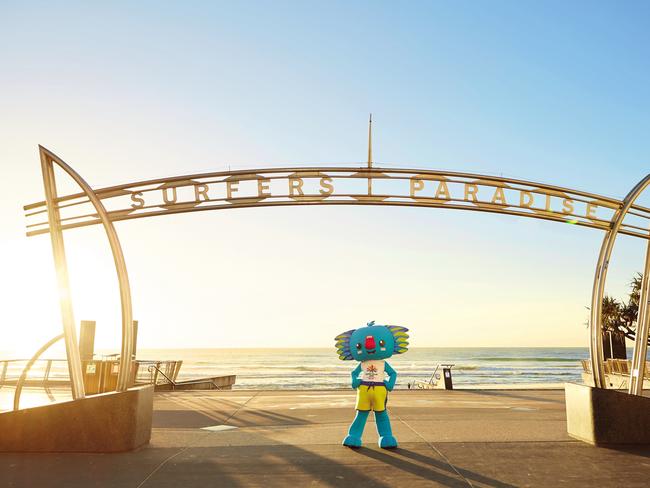 Commonwealth Games mascot Borobi.