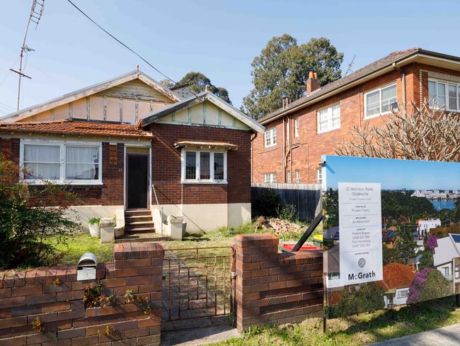 SYDNEY, AUSTRALIA - NewsWire Photos SEPTEMBER 14 2023. Generic housing & real estate house generics. Pic shows a typical suburban brick house for sale in Gladesville. Picture: NCA NewsWire / Max Mason-Hubers