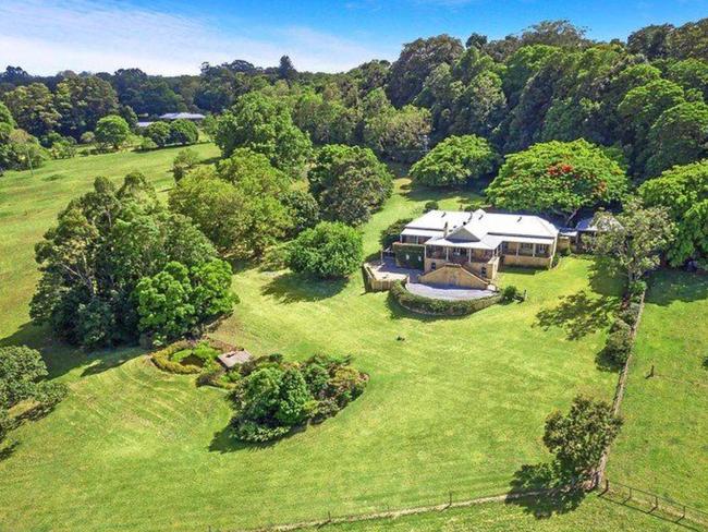 Beloved Australian singer and actor Olivia Newton-John selling her 187-acre property at Ballina for around $5.5 million. Picture: Supplied