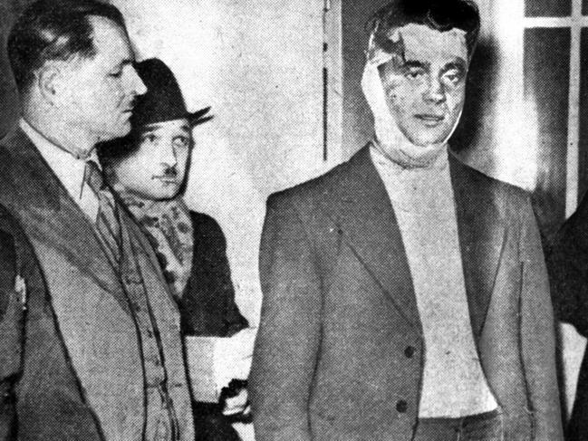 German playboy Eugene Weidmann was subdued with a hammer when arrest by police in Versailles in 1937.