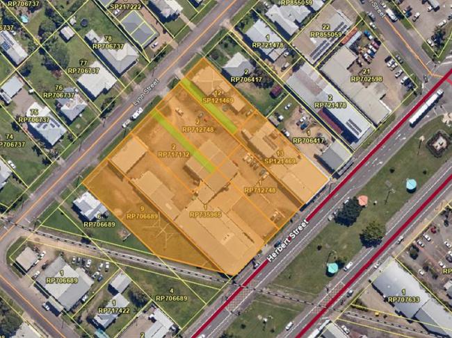 The proposed area for North Queensland custom kitchen and cabinet manufacturer Moduline’s proposed new factory expansion in Ingham. Image: Supplied