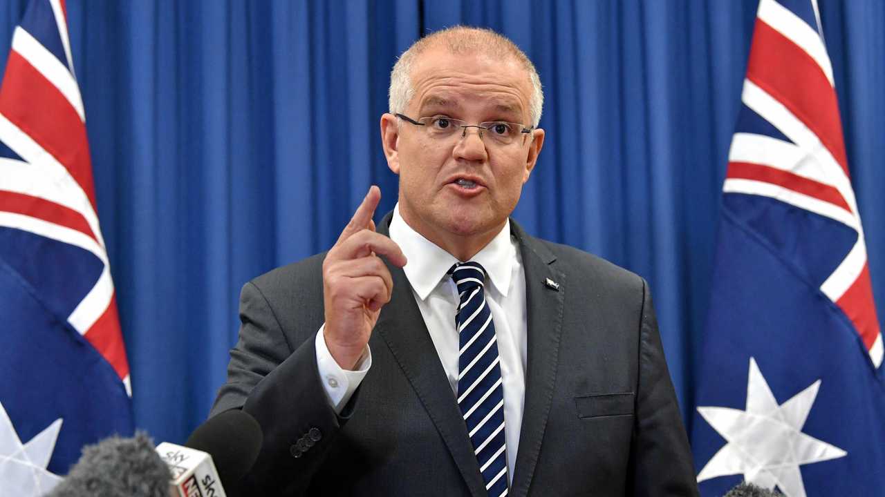 Prime Minister Scott Morrison. Picture: DARREN ENGLAND