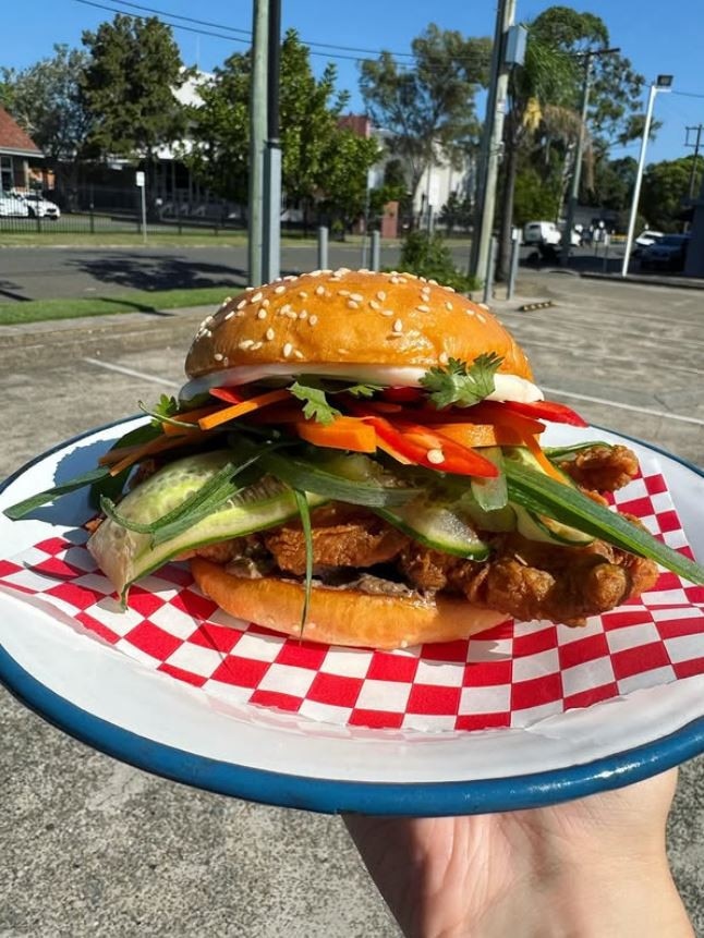 And his banh mi sando. Pictures: Instagram