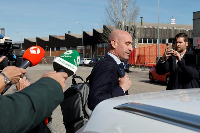 The trial of Spain's former football chief Luis Rubiales, seen here leaving the court, over the forced kiss he gave star forward Jenni Hermoso wrapped up Friday