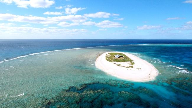 Willis Island is a tiny island 450 kilometres from east of Cairns. Picture: SUPPLIED