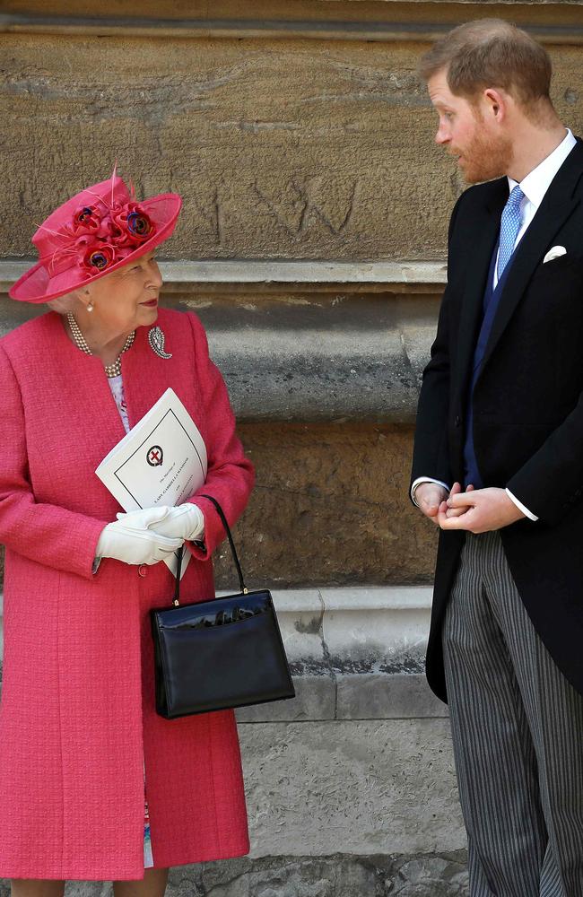 The Queen has decided the fate of her grandson. Picture: Steve Parsons//AFP