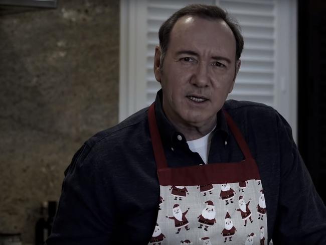 Kevin Spacey has recorded a strange message on Christmas Eve as Frank Underwood.