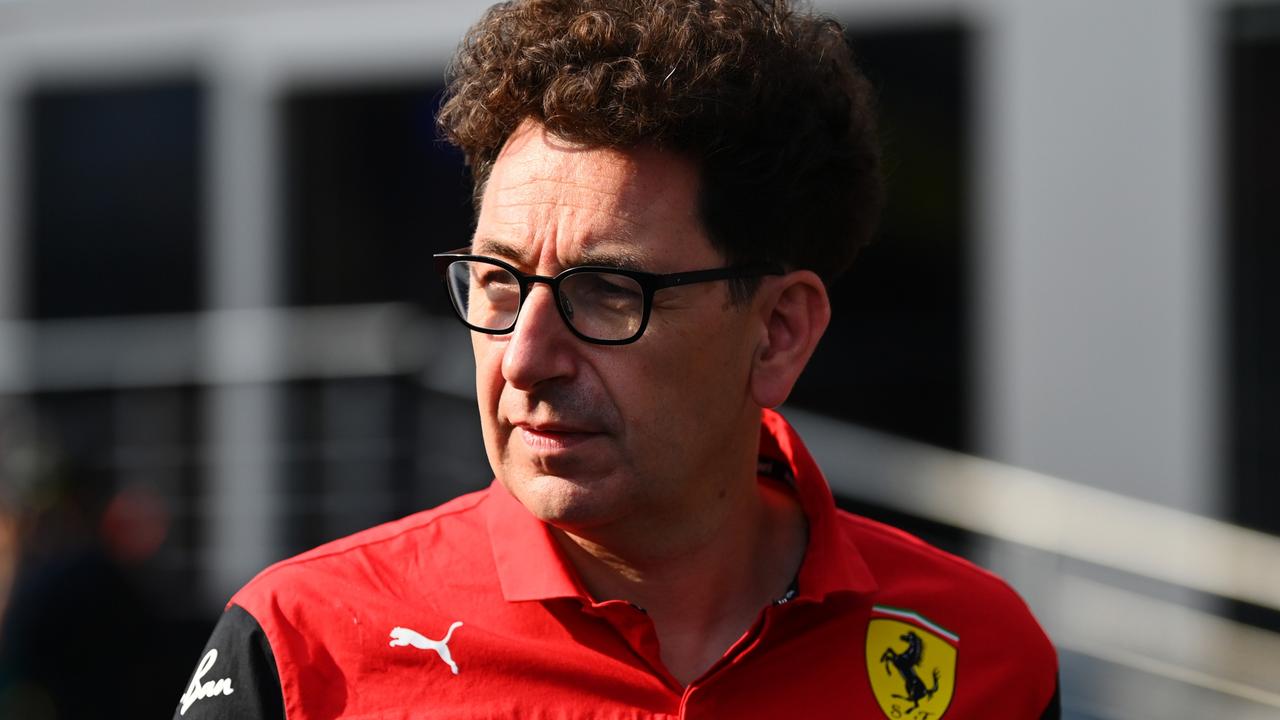 ZANDVOORT, NETHERLANDS - SEPTEMBER 04: Scuderia Ferrari Team Principal Mattia Binotto walks in the Paddock prior to the F1 Grand Prix of The Netherlands at Circuit Zandvoort on September 04, 2022 in Zandvoort, Netherlands. (Photo by Dan Mullan/Getty Images)