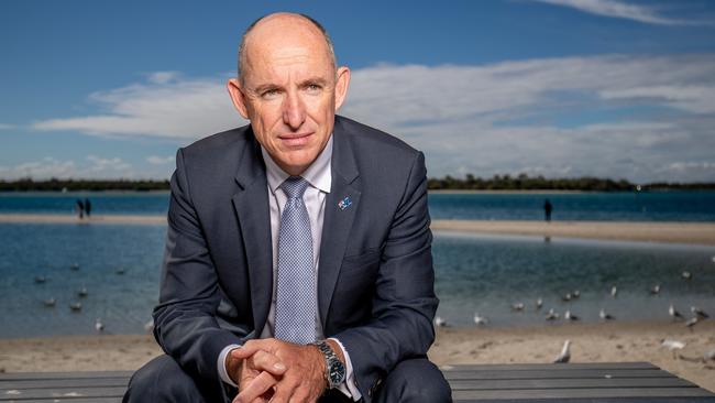 NDIS Minister Stuart Robert. Picture: Luke Marsden