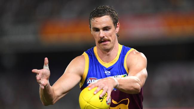 A shoulder injury will sideline Joe Daniher for at least a month. Picture: Albert Perez/AFL Photos/Getty Images