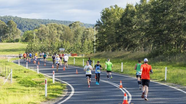 The fast, flat course is a big attraction for runners. Picture: JGRimages.