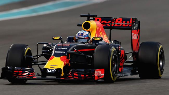 Daniel Ricciardo’s Red Bull will look a bit different in 2017.