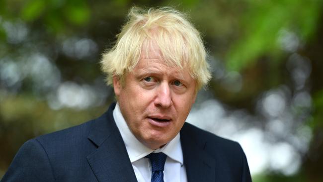 Prime Minister Boris Johnson seemed unphased by the threat of coronavirus … until he contracted it himself. Picture: Getty