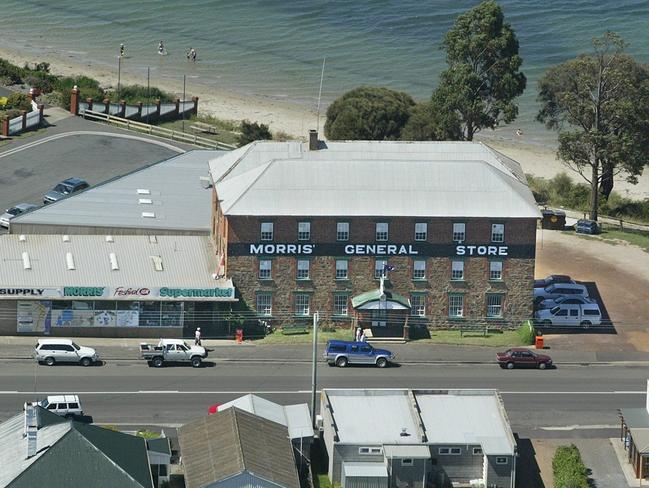 The general store in Swansea, Tasmania, has been in the Morris family’s hands for 150 years.
