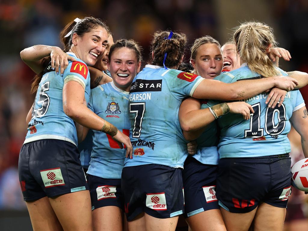 Women’s State of Origin I outrated the A-League grand final and a Wallabies v All Blacks game. Picture: Hannah Peters/Getty Images