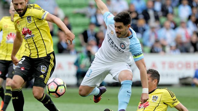 Bruno Fornaroli is among the A-League’s top strikers. Picture: AAP
