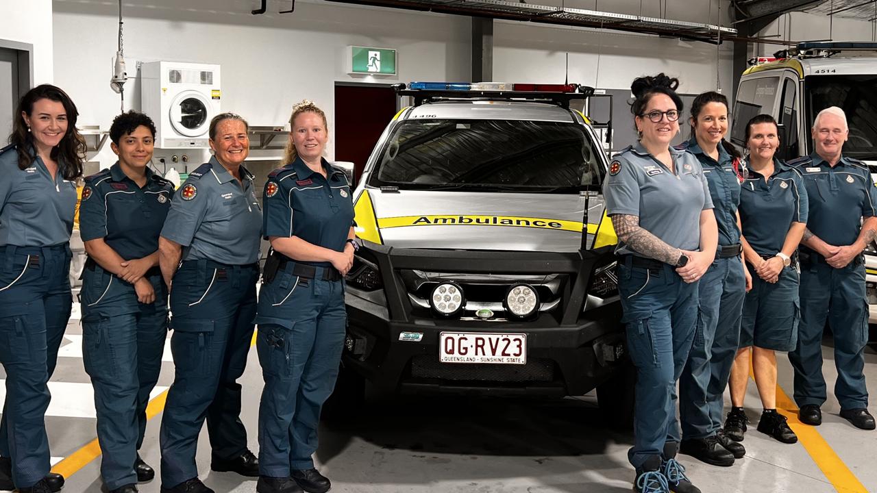 The Fraser Coast's mental health response team, including Jaime Horwarth, Cindy Ramos, Fiona Meredith, Rebecca Dodds, Spring Thacker, Leanne Fowler, Melissa Shuttlewood, Paul Fitzpatrick, Nicholas Patterson.