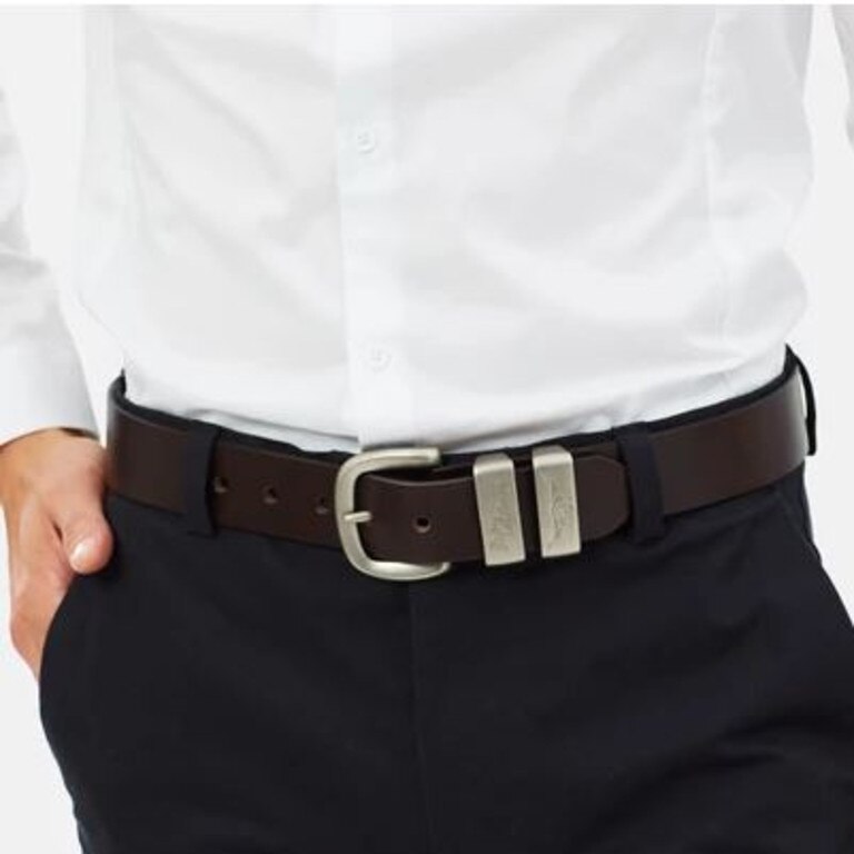 1 1/2 3 piece solid hide belt