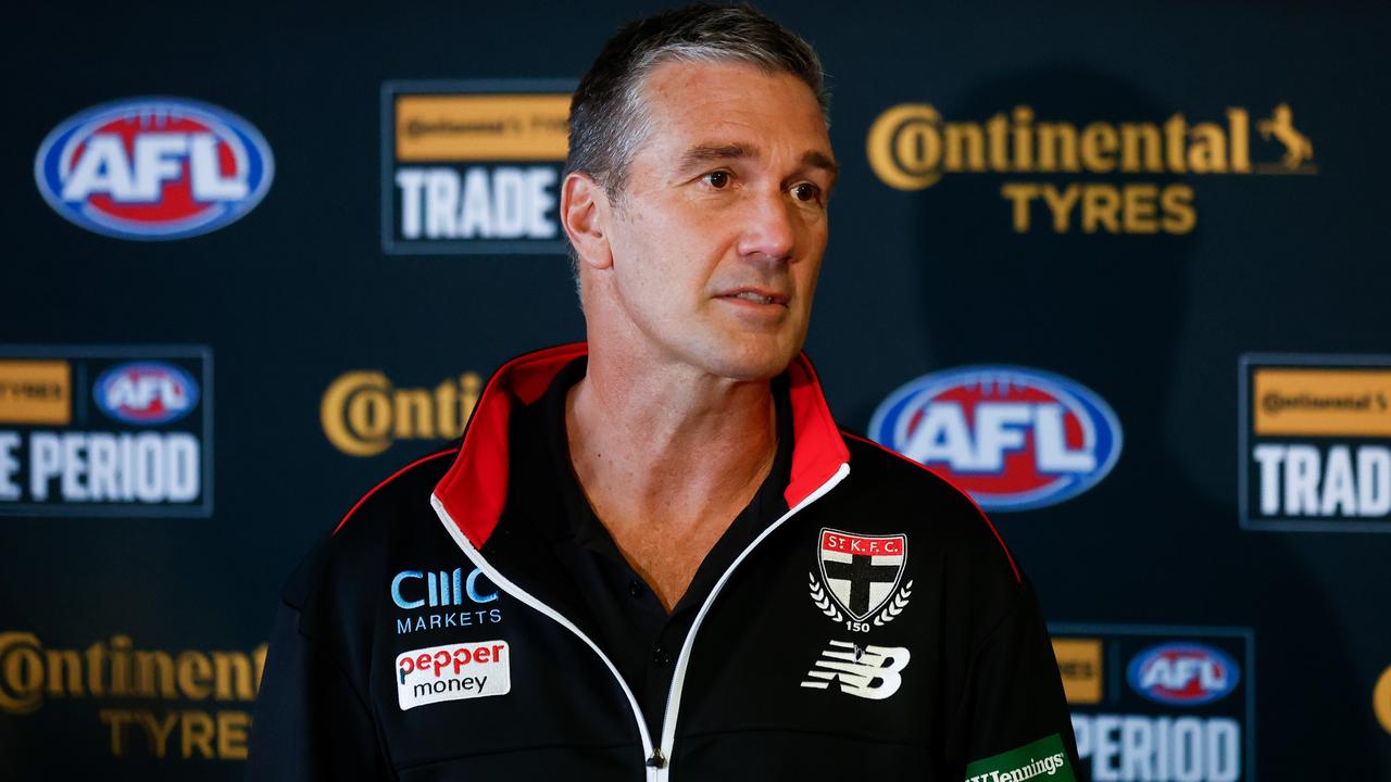 AFL 2023: Draft, St Kilda Picks, Most Pressure, List Management Team ...