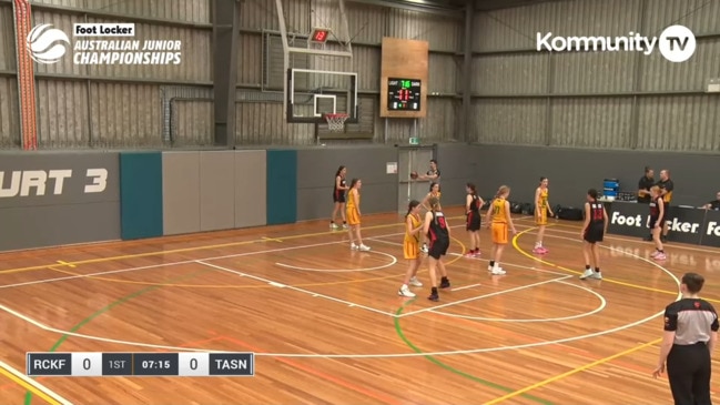 Replay: Basketball Australia Under-14 Club Championships - Rockingham Flames v North Tas Tigers (Girls, Shield)