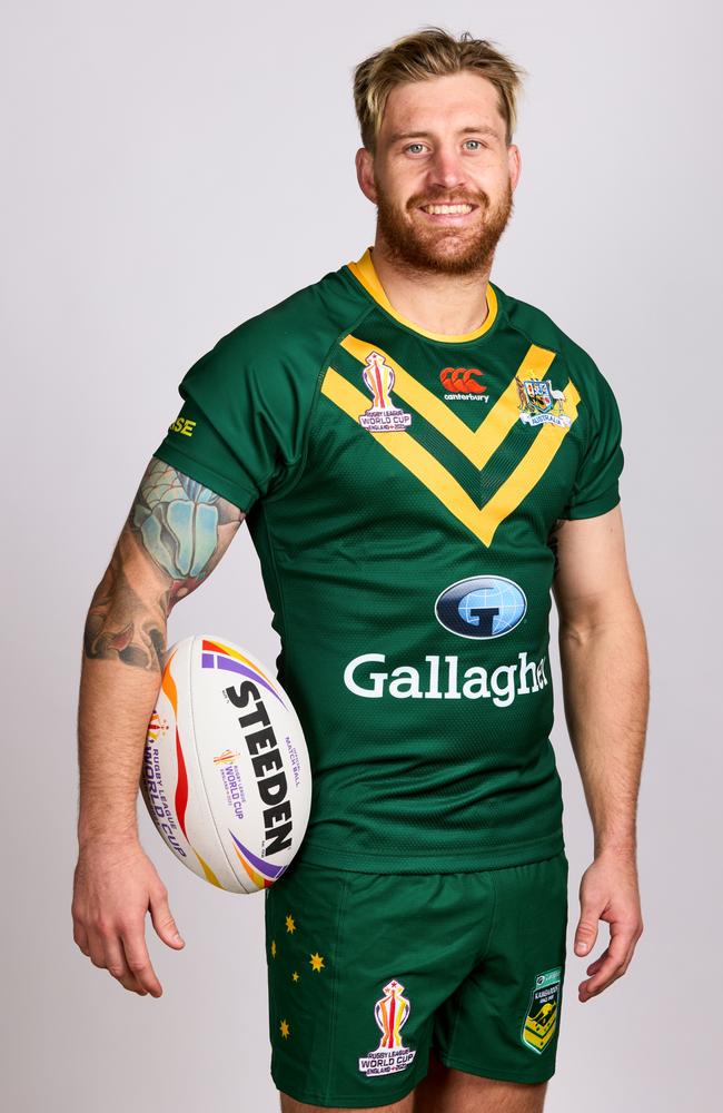 Rockhampton’s Cameron Munster is in the Australian Kangaroos’ squad for the Rugby League World Cup. (Photo by Karl Bridgeman/Getty Images for Rugby League World Cup)