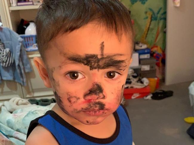 Tyren Nelson - We thought he was a bit quiet and this was the result. <b><a href="https://www.dailytelegraph.com.au/newslocal/blacktown-advocate/vote-help-us-find-the-cheekiest-toddler-in-nsw/news-story/9ae7eb32bd93be85a472b448d0c19dda">VOTE HERE </a></b>