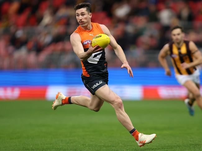 Lachie Ash is in the middle of the best season of his career, averaging 23.6 disposals a game. Picture: Mark Metcalfe/AFL Photos/via Getty Images