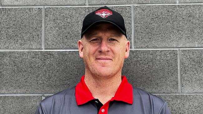 Lauderdale has announced Brent Dolliver as its new senior coach for 2025. Picture: Supplied.