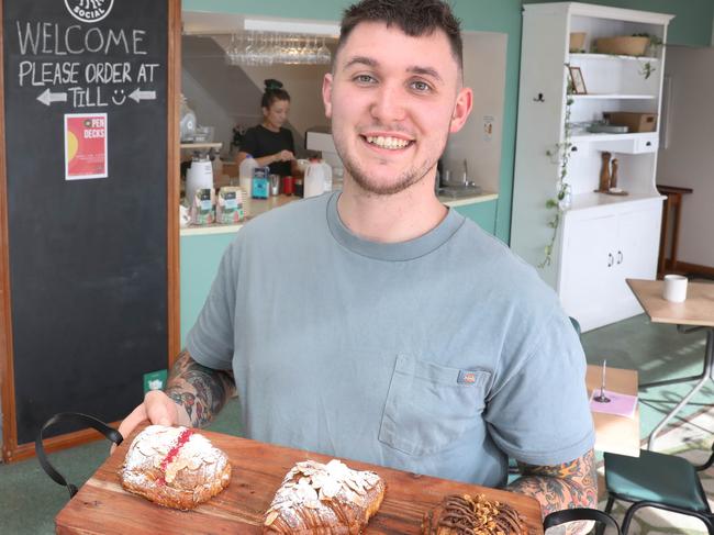 Cult loved pastry dream makers Abbots & Kinney is opening its first outpost down south. It's taken over Marino Rocks Social cafe, Wed-Sun. ItÃ¢â&#130;¬â¢s a new venture for Richard Wilson, who had been operating popular nearby kiosk, Oceans. Richard and some of his famous pastries. 3 June 2023. Picture Dean Martin