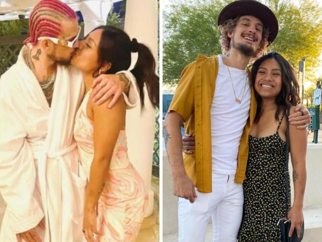 UFC star Sean O'Malley has been slammed for claiming he is entitled to cheat on his wife. Pic: Instagram