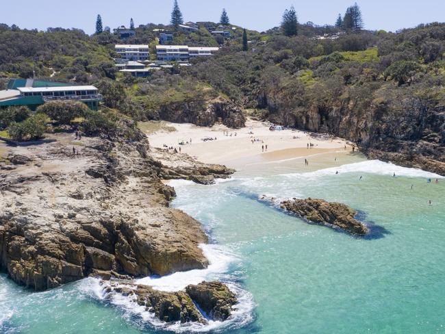 Queensland lesser known beach locations - South Gorge Beach, North Stradbroke Island Picture Tourism and Events Queensland